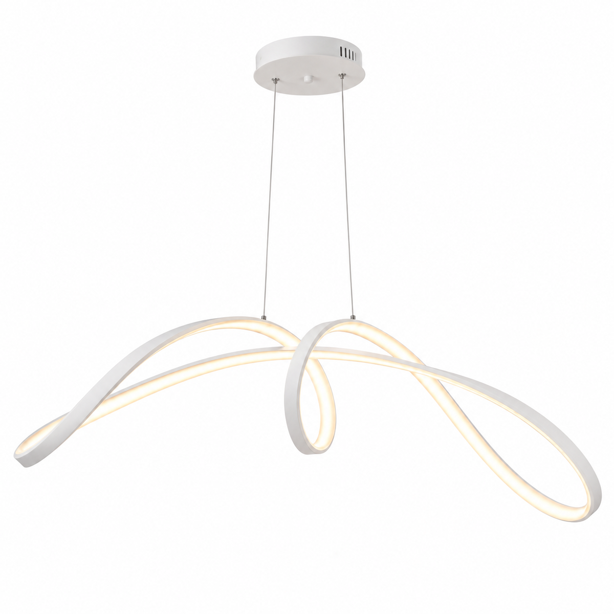 Suspension en spirale pour table de cuisine