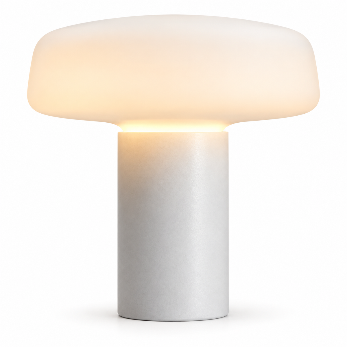 Lampe à poser Velka en marbre, style danois