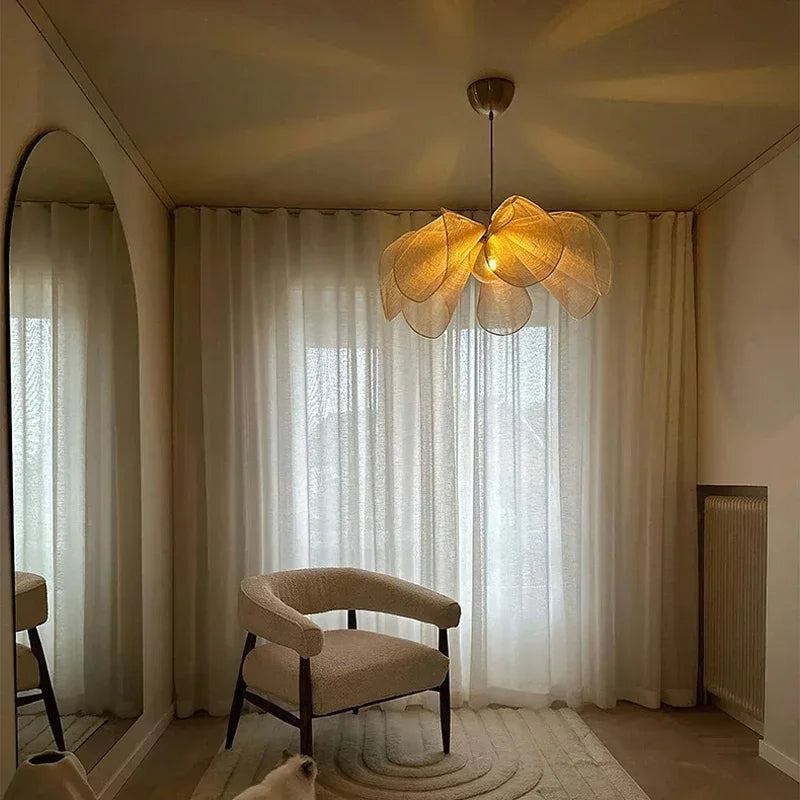 Suspension en tissu vintage