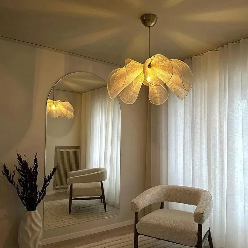 Suspension en tissu vintage