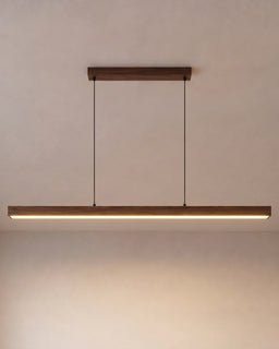 Walnut Bar Pendant Light