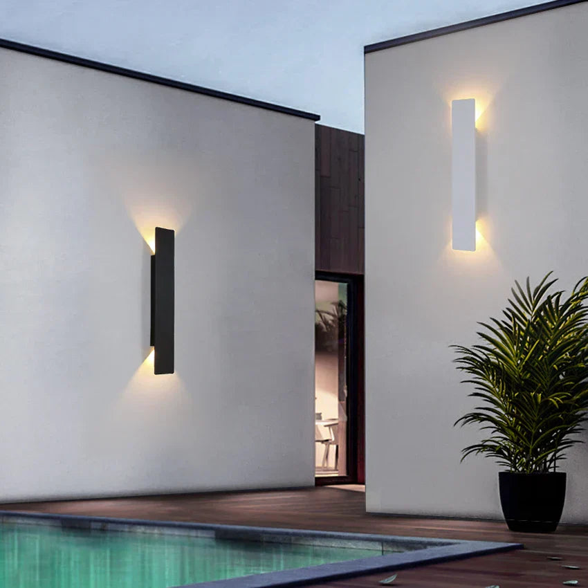Applique murale à bande LED étanche