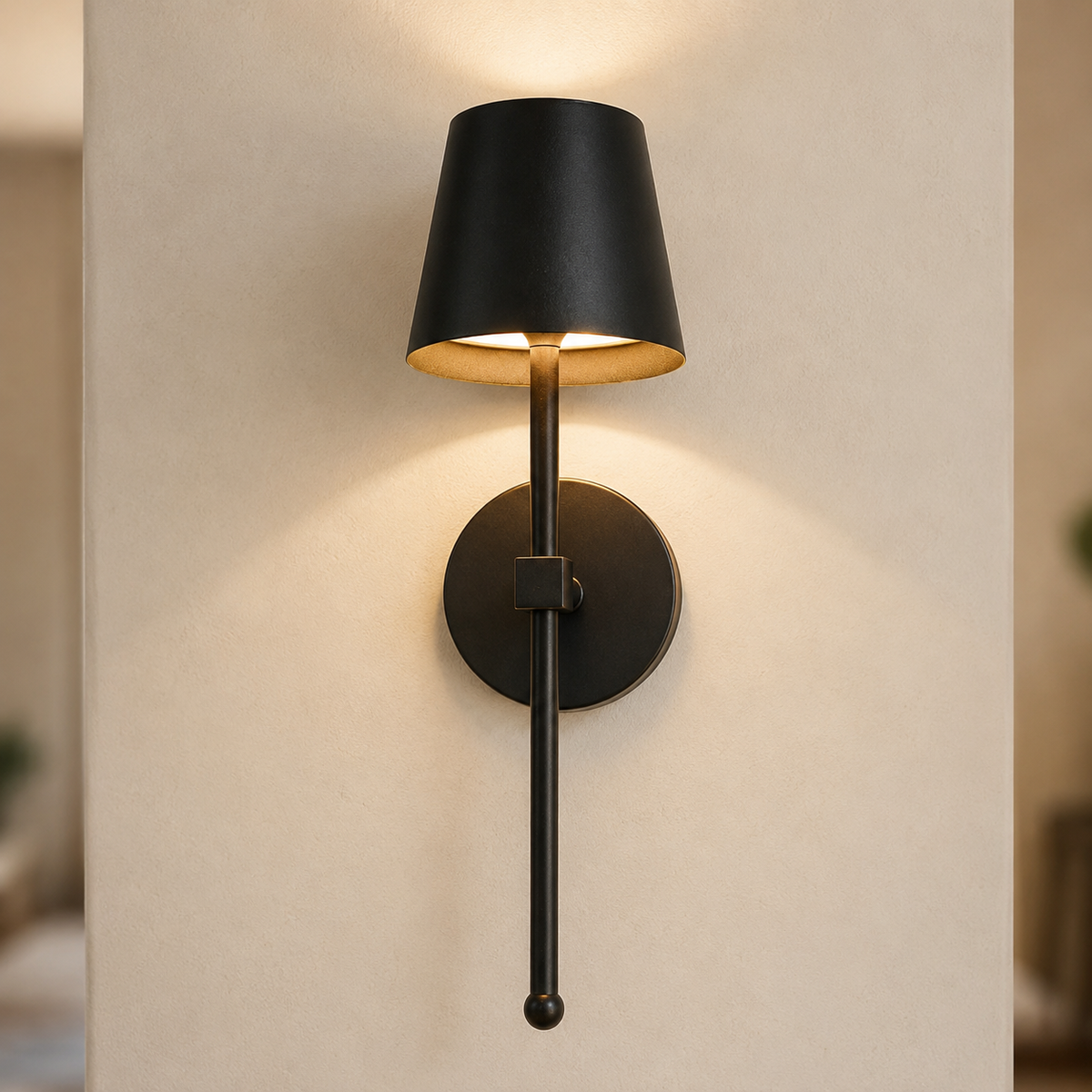 Applique murale sans fil rechargeable