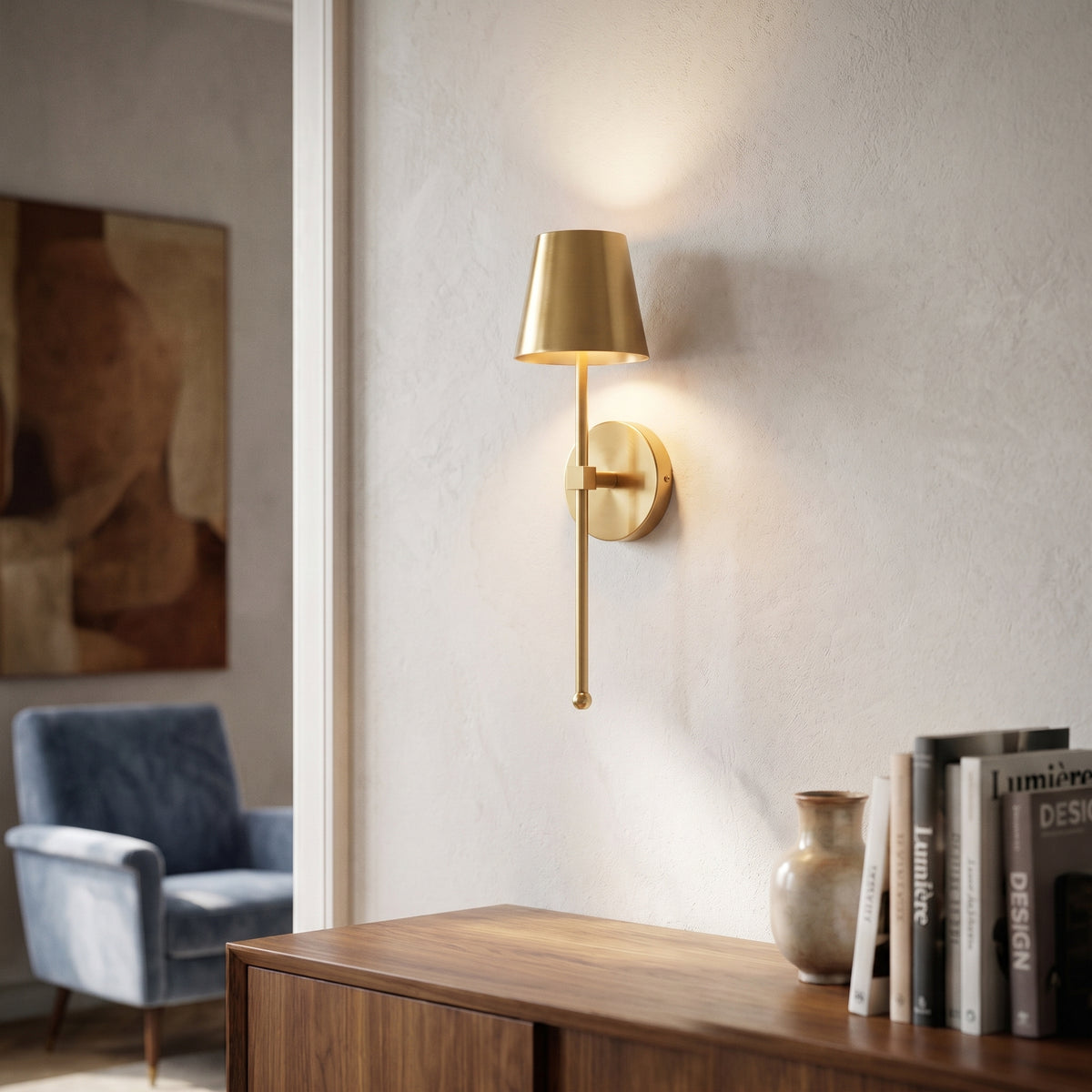 Applique murale sans fil rechargeable