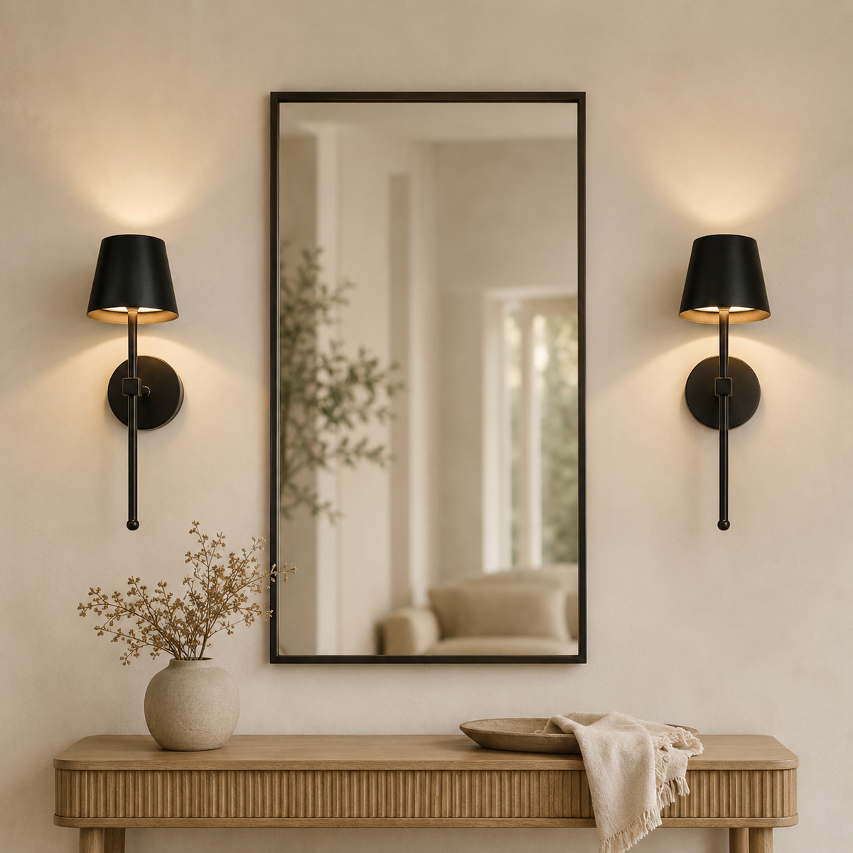 Applique murale sans fil rechargeable