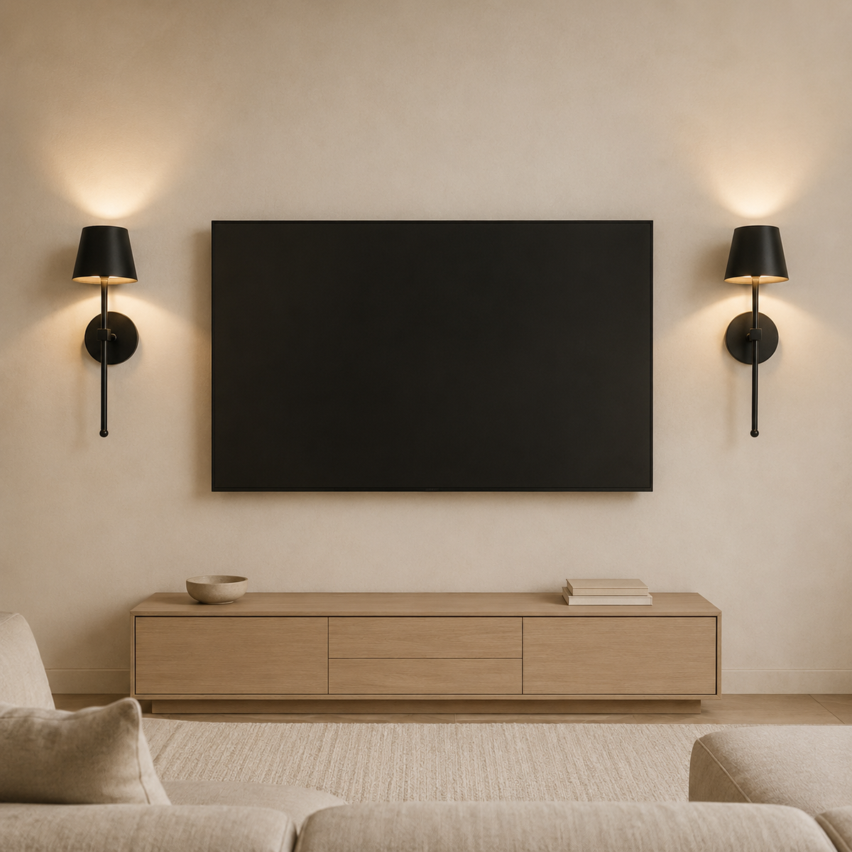 Applique murale sans fil rechargeable